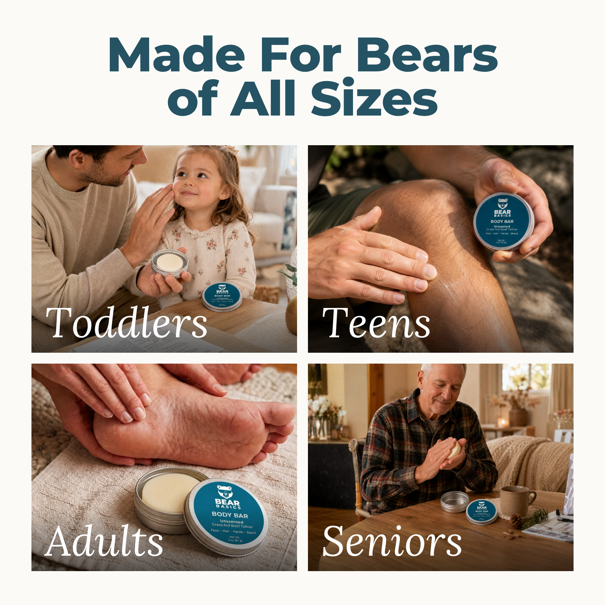 Beef Tallow Body Bar