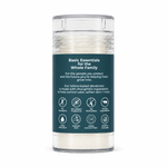 Bear Basics Beef Tallow Deodorant back label - Basic Essentials for the Whole Family, Made in Colorado