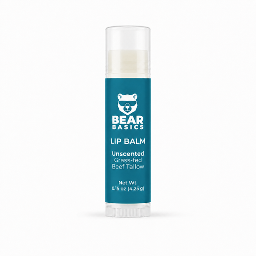 Beef Tallow Lip Balm 0.15 oz tube