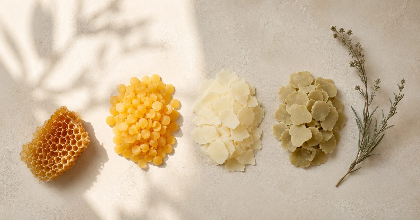 Beeswax vs Candelilla vs Carnauba