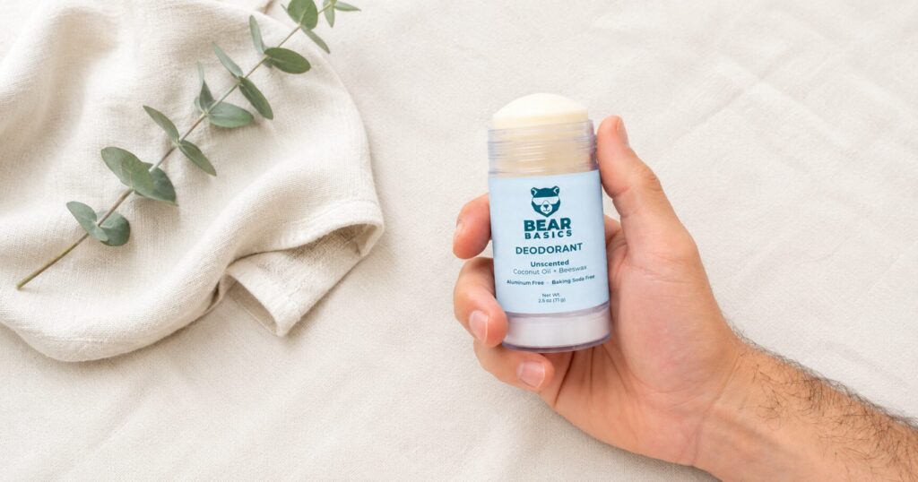 How to Apply Natural Deodorant - Bear Basics