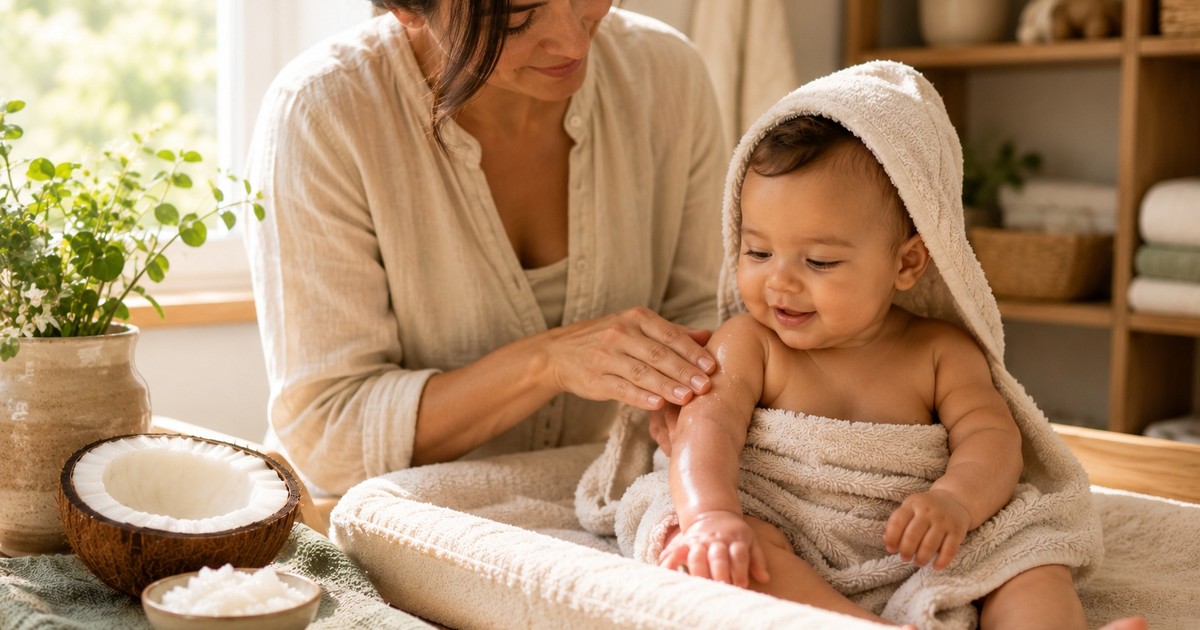 Is Coconut Oil Safe for Babies&rsquo; Skin?